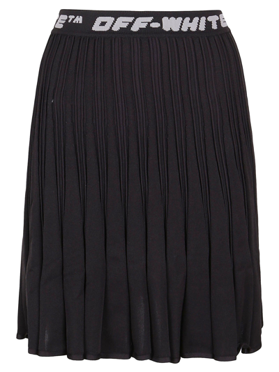 Shop Off-white Women's Black Other Materials Skirt