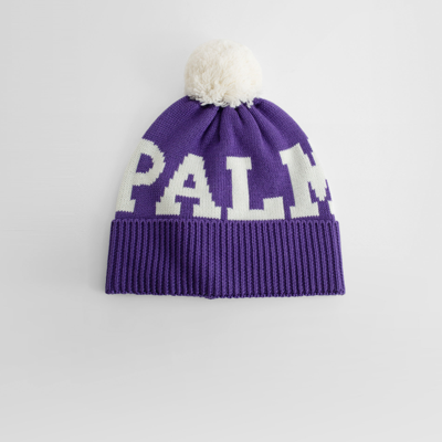 Shop Palm Angels Woman Purple Hats