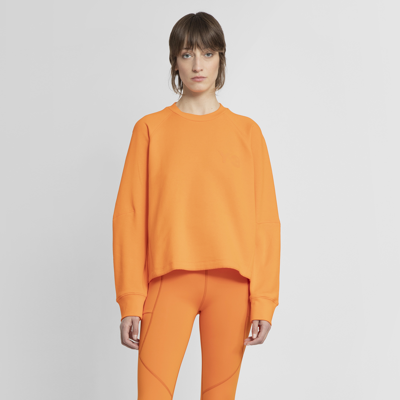 Shop Y-3 Woman Orange Sweatshirts