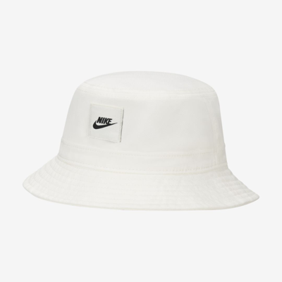 Shop Nike Unisex  Sportswear Bucket Hat In White