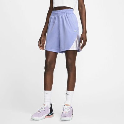 Shop Nike Women's Dri-fit Isofly Basketball Shorts In Purple