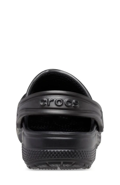 Crocs Kids Classic Clog In Black