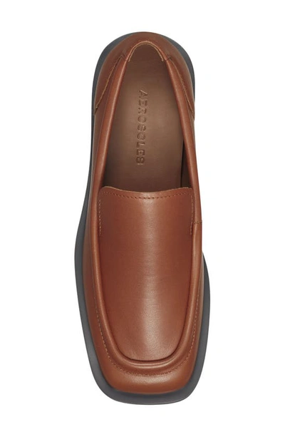 Shop Aerosoles Percy Loafer In Cuoio Leather