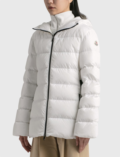 Shop Moncler Dera Jacket In White