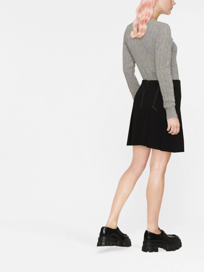 Polo Ralph Lauren Grey Julianna Long Sleeve Pullover In Grey