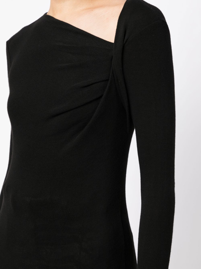 Isabel Marant Étoile Jeneth Knitted Top In Schwarz