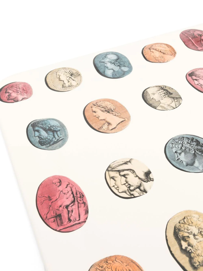 Fornasetti Cammei Tablett In Neutrals