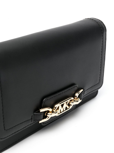 Michael Michael Kors Heather Small Crossbody Bag In Schwarz