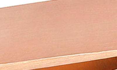 Tweezerman Rose Gold Mini Slant Tweezer In Rose Gold