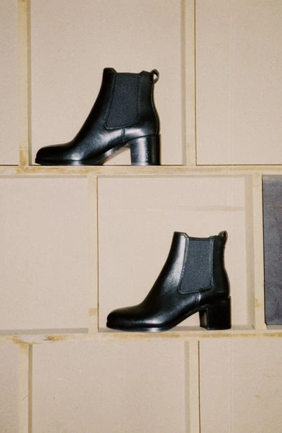 Shop Rag & Bone Icons Hazel Chelsea Boot In Black Leather