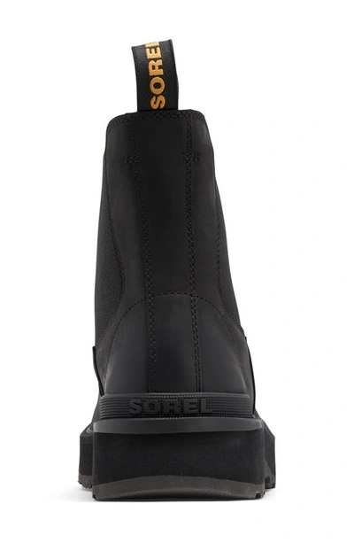 Shop Sorel Hi-line Chelsea Boot In Black/ Jet
