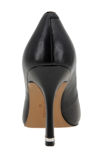 Shop Kenneth Cole Romi Jewel Pointed Toe Pump In Black