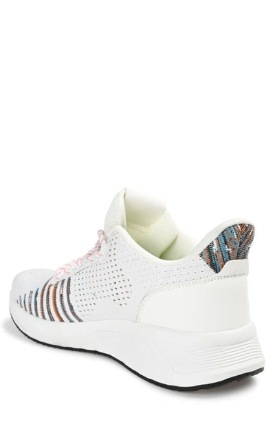 Vance Co. Vance Co Brewer Knit Athleisure Sneaker In White