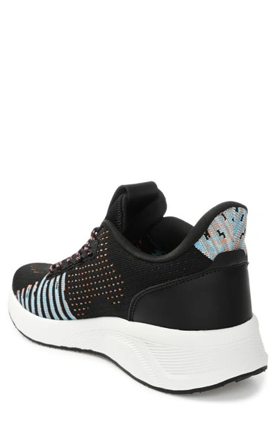 Shop Vance Co. Brewer Knit Athleisure Sneaker In Black
