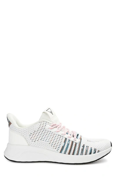 Vance Co. Vance Co Brewer Knit Athleisure Sneaker In White