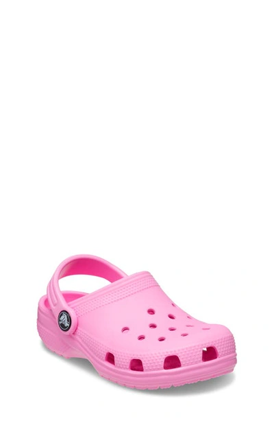 Shop Crocs Kids' Classic Clog In Taffy Pink