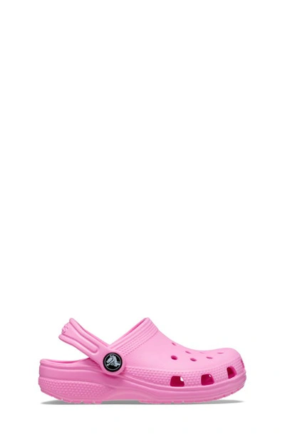 Crocs Kids' Classic Marbled Clog In Taffy Pink