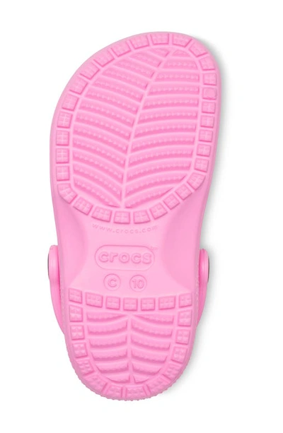 Shop Crocs Kids' Classic Clog In Taffy Pink