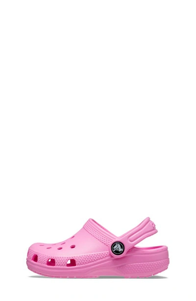 Crocs Kids' Classic Marbled Clog In Taffy Pink