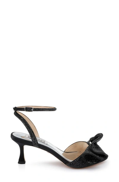 Shop Badgley Mischka Remi Sandal In Black