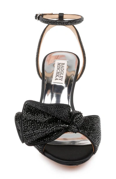 Shop Badgley Mischka Remi Sandal In Black