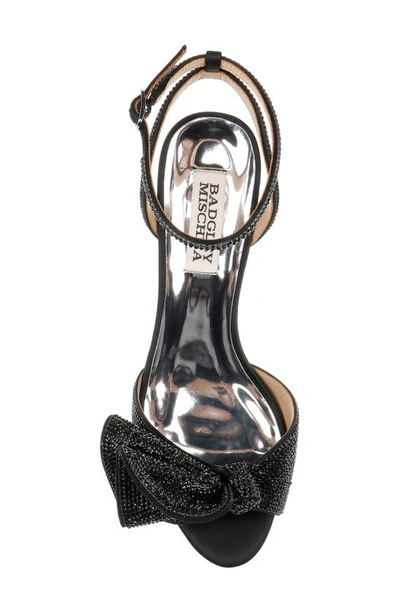 Shop Badgley Mischka Remi Sandal In Black