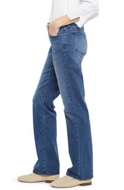 Shop Nydj Waist Match Marilyn Straight Leg Jeans In Caliente