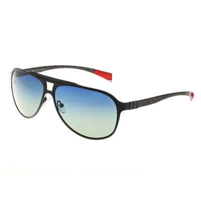 Shop Breed Apollo Titanium Sunglasses In Black / Spring