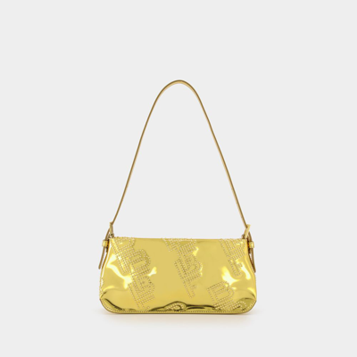 Shop By Far Dulce Gold Stud Bag