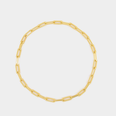 Shop Missoma Coterie Chain Necklace In Gold