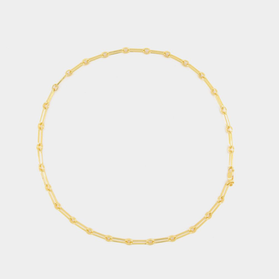 Shop Missoma Gold Aegis Chain Necklace