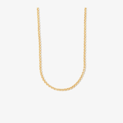 Shop Otiumberg Gold Vermeil Locked Chain Necklace