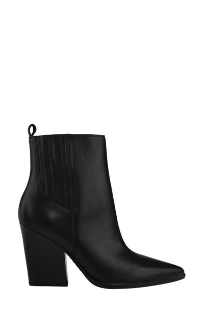 Shop Marc Fisher Ltd Mariel Bootie In Black