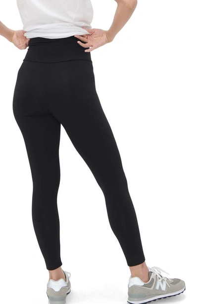 Hatch The Ultrasoft Over The Bump Maternity Leggings In Black