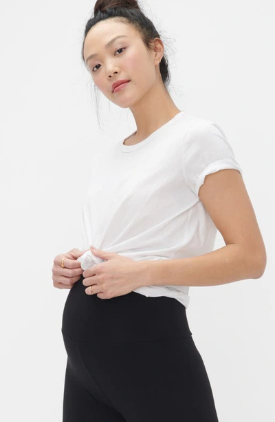 Hatch The Ultrasoft Over The Bump Maternity Leggings In Black