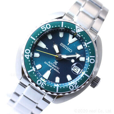 Pre-owned Seiko Prospex Sbdy083 Green Mini Turtle Mechanical Auto Men's Watch In Box