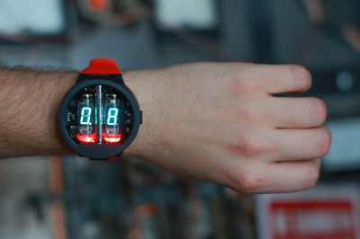 Pre-owned Nixoid Nixie Tube Watch Vfd Classic