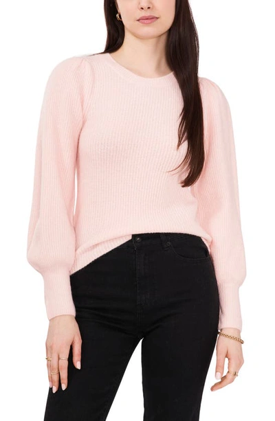 Shop 1.state Balloon Sleeve Sweater In Pink Lotus