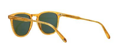 Pre-owned Garrett Leight Brooks Sun Butterscotch/green Polarized (bt/grn) Sunglasses