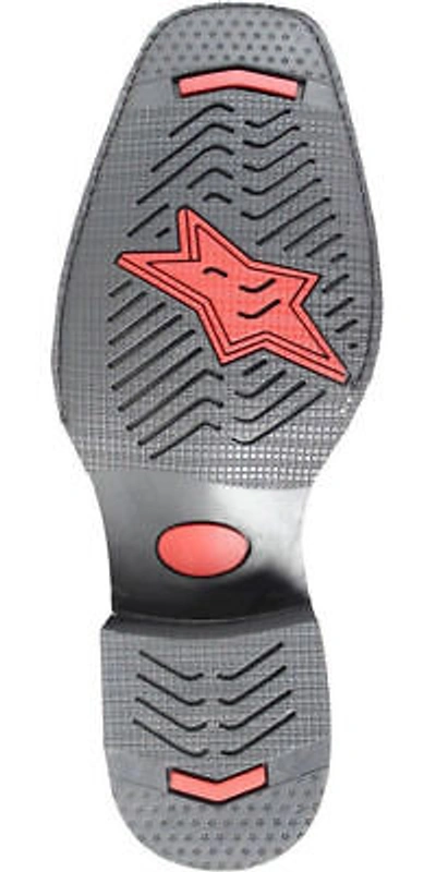 Pre-owned Los Altos Boots Los Altos Honey Square Toe Western Rodeo Cowboy Boots Genuine Leather D In Brown