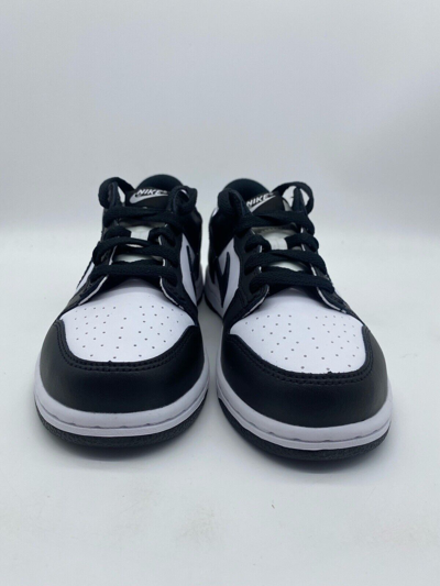 Pre-owned Nike Dunk Low White Black Ps Panda Pre School Size 2y Cw1588 ...