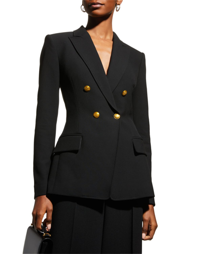 Shop A.l.c Sedgwick Ii Tailored Double-breasted Jacket In Black