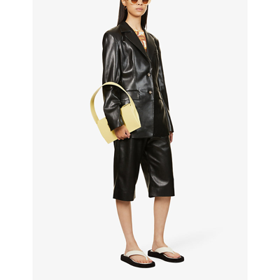 Nanushka Single-breasted Blazer In Black