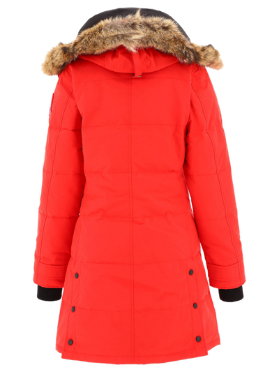 Shop Canada Goose Women's Red Other Materials Coat