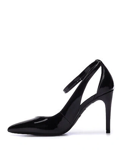 Pre-owned Liu •jo Women's Shoes Heels Liu Jo Vickie 132 Black Ex004 Black