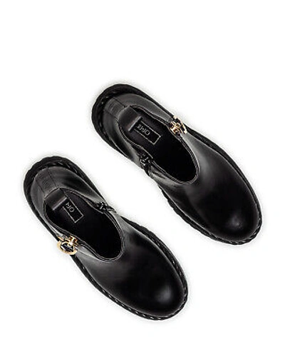 Pre-owned Liu •jo Women's Shoes Ankle Boots Liu Jo Pink 214 Black P0102