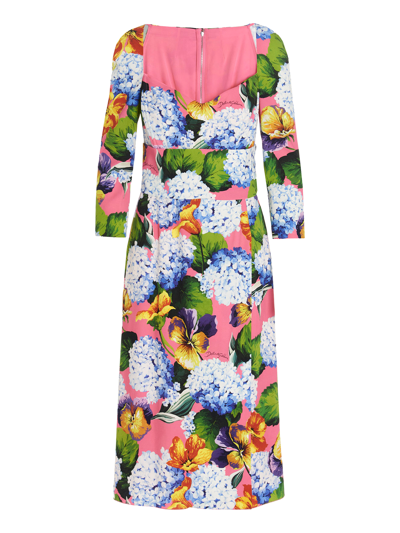 Shop Dolce & Gabbana Women's Dresses -  - In Multicolor Synthetic Fibers