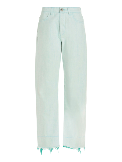 Shop Jil Sander Women's Jeans -  - In Blue Cotton