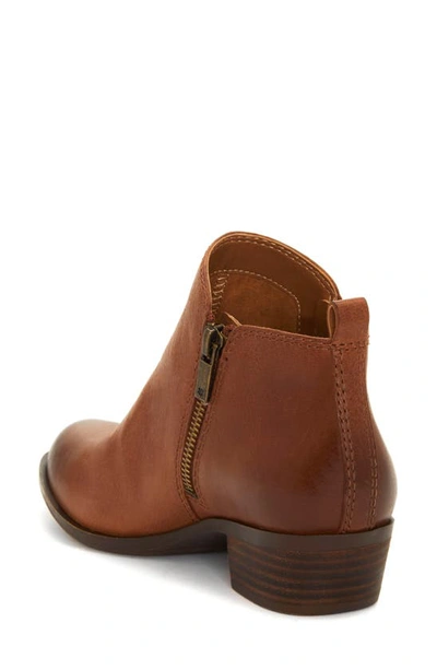Shop Lucky Brand Basel Bootie In Toffee