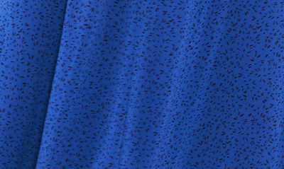 Shop Chaus V-neck Tie Waist Maxi Dress In Blue Vault